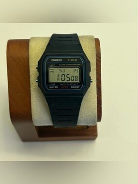 Casio F91W Digital  Watch, Black, Excellent